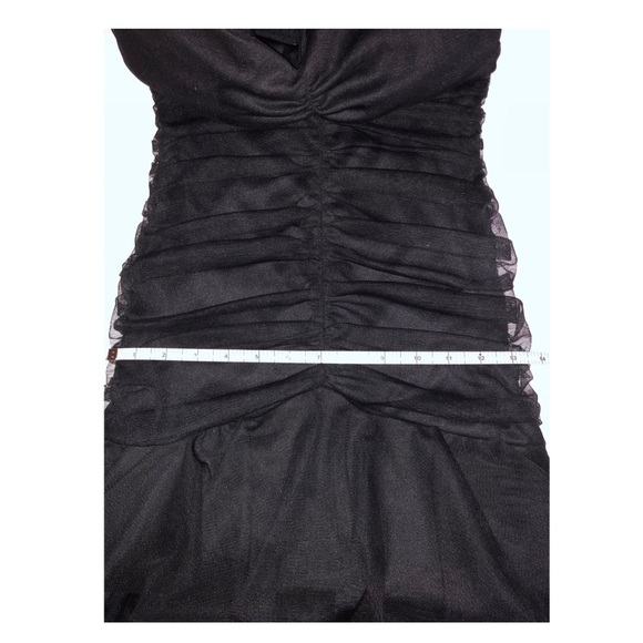BLACK B. DARLIN RUFFLE TULLE DRESS - Picture 16 of 16